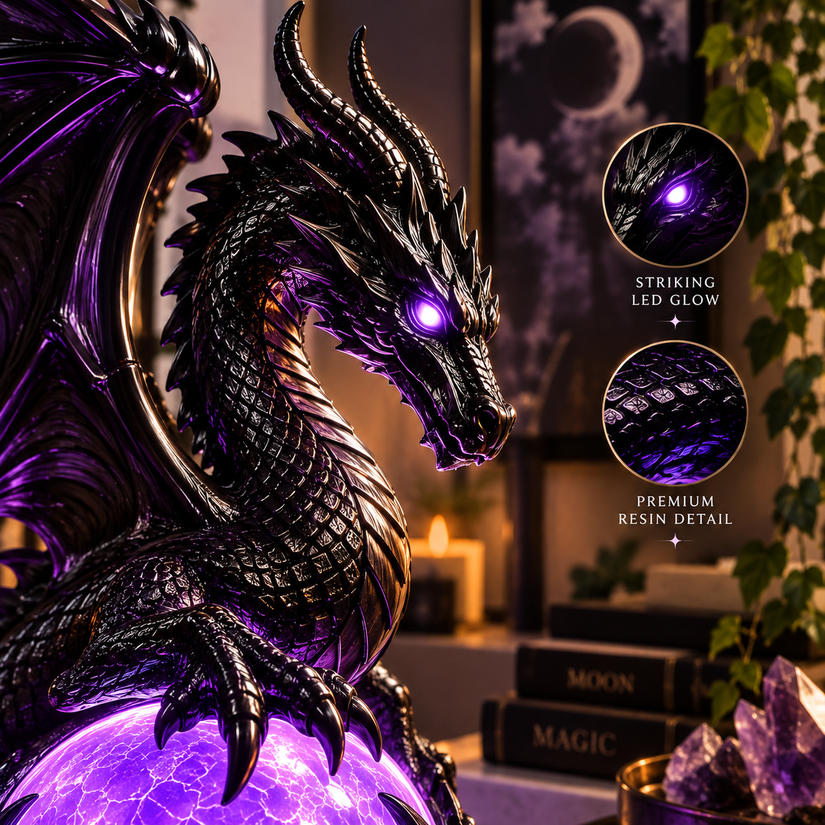 Dragon Night Lamp By Emiry