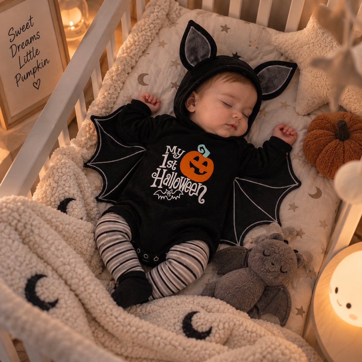 Baby Halloween Bat Costume By Emiry