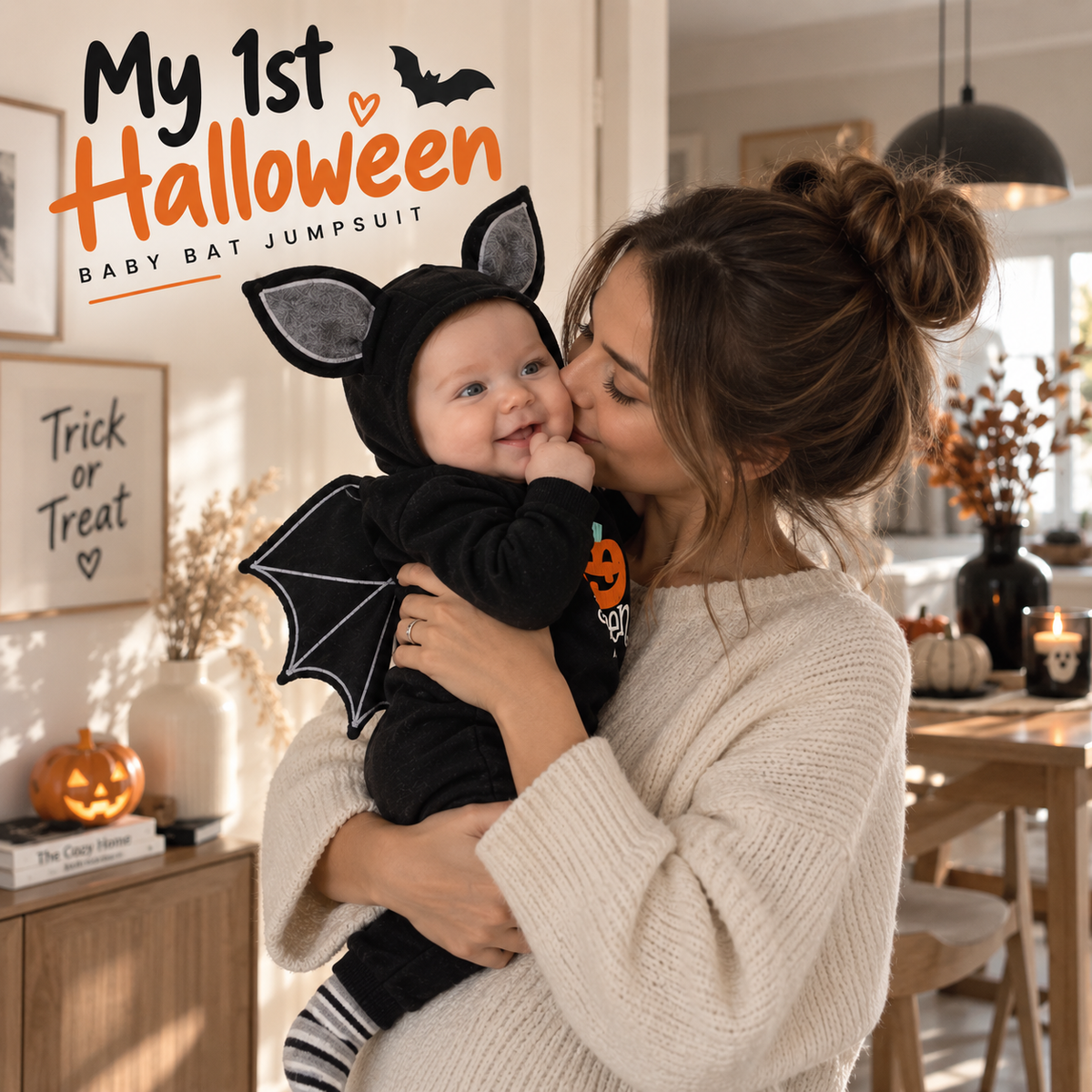 Baby Halloween Bat Costume By Emiry