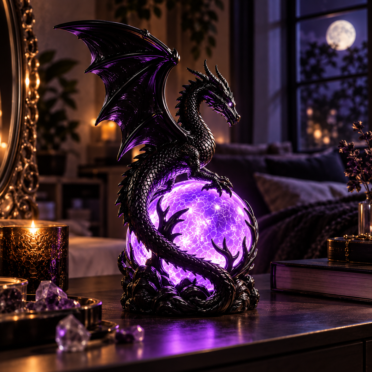 Dragon Night Lamp By Emiry